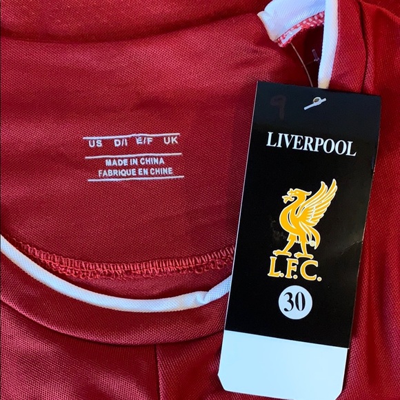 ✅SoldLiverpool LFC M Salah Soccer Jersey Set - Picture 10 of 11